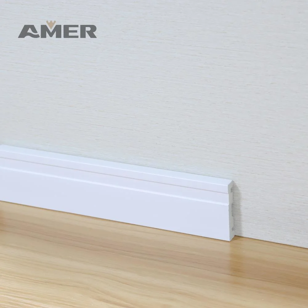 Rongke OEM Factory Self-Adhesive Silver Wall Slot Rubber Skirting Baseboard Self Adhesive 100 M