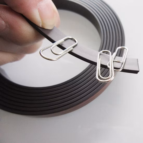 Faixa magnética de borracha para tela de janela e porta